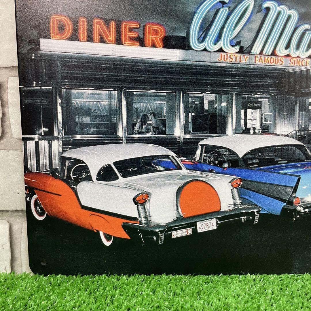 Amazon.co.jp: アメ車 ダイナー diner ガレージ レトロ